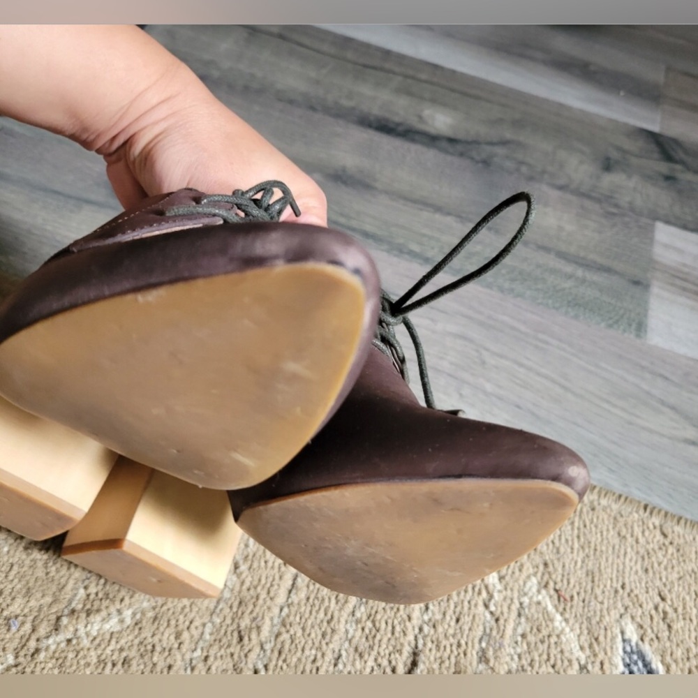 JEFFREY CAMPBELL x FREE PEOPLE wooden heeled shoes - Picture 6 of 9